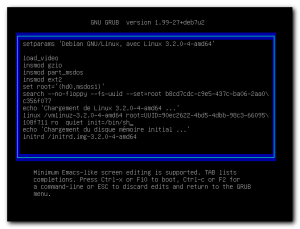 root password recovery edit init