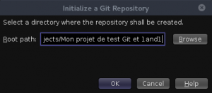 NetBeans - Initialize a Git Repository