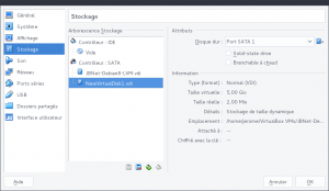 JBNet Debian8 LVM - Ajout disque virtuel
