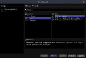 NetBeans - New Project