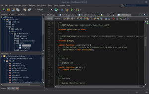 Symfony - NetBeans IDE 8.1 - Font Hack